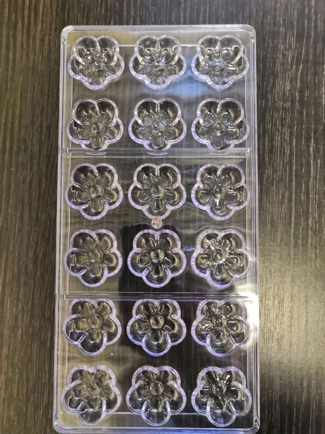 Форма для конфет Цветок 18 ячеек