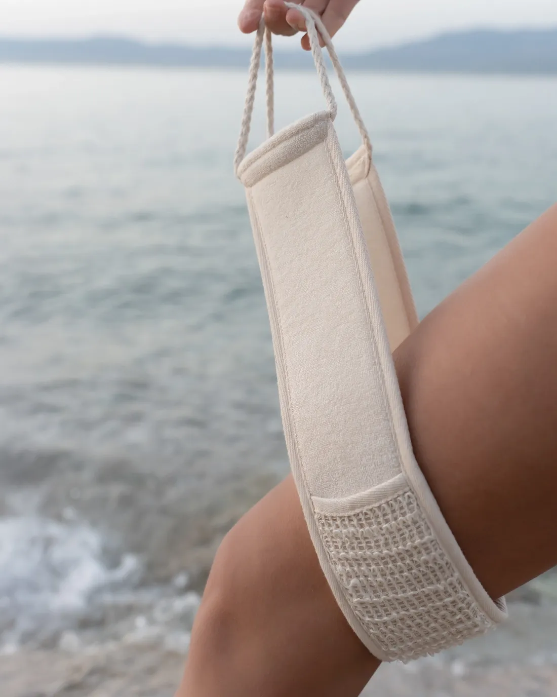 Massage Duo Set Handschoen en Riem voor Douche