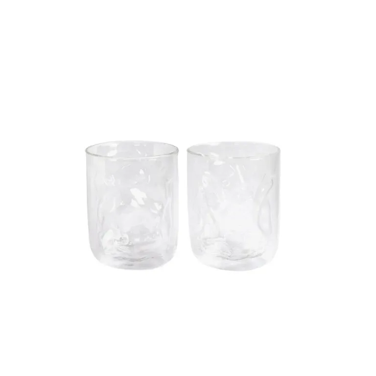 Leeff double wall glass Daan, set of 2