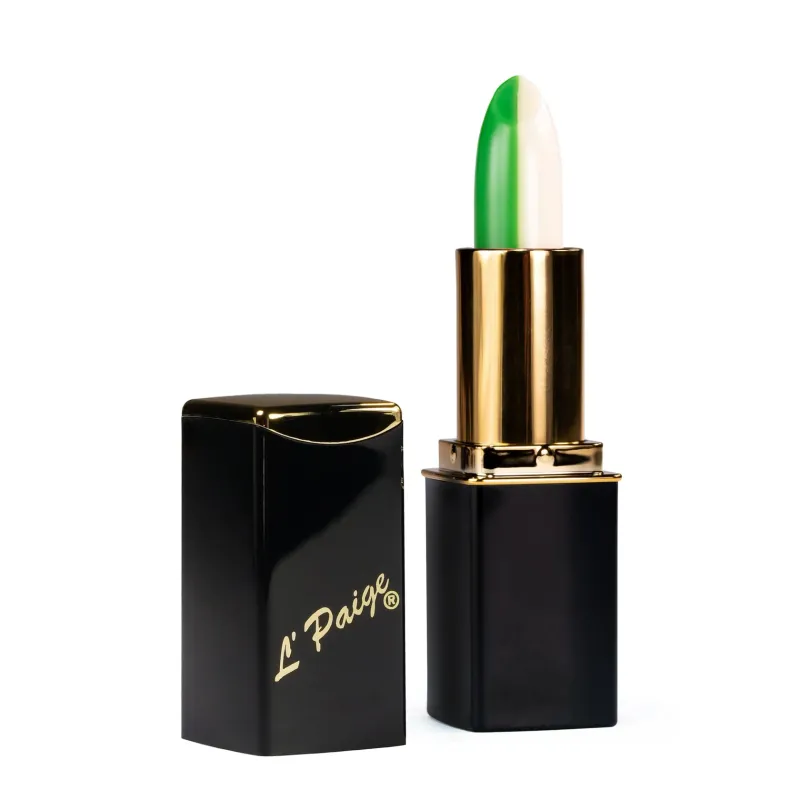 ​L’Paige Designer Color Lipstick in #14 Green / White