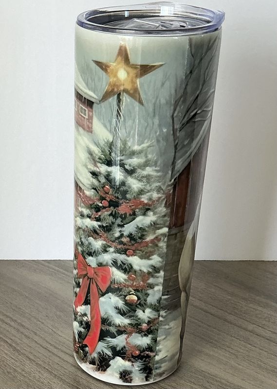 20oz Christmas tumbler
