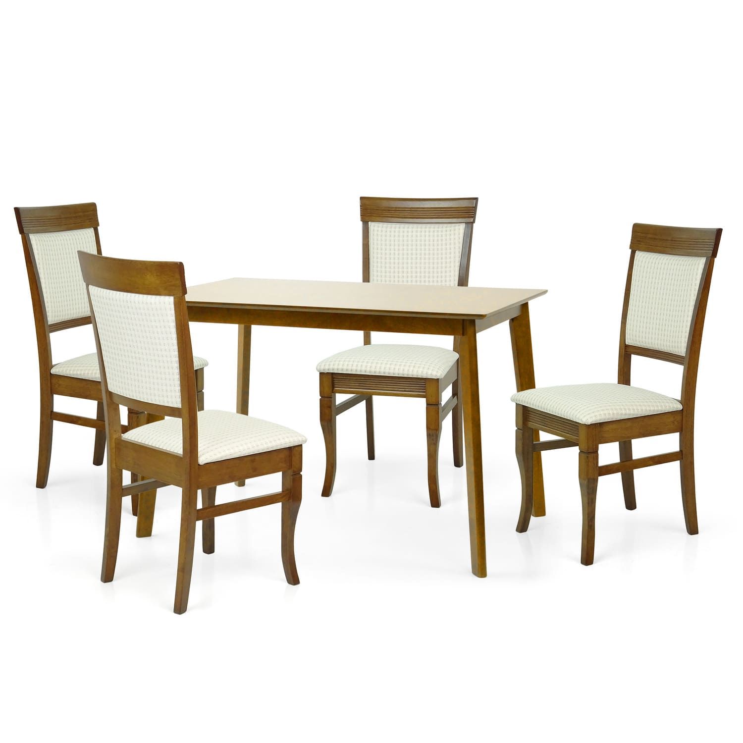 Dining Set: Palmer Table Brown 110x70 &amp; 4 Rondo Chairs