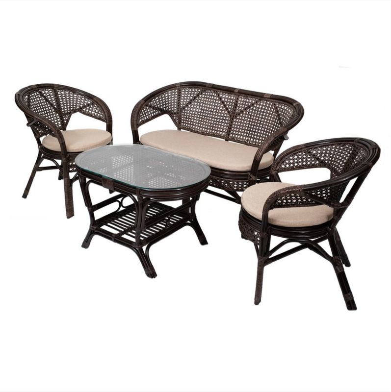 PELANGI 02/15/1 Rattan Lounge Set