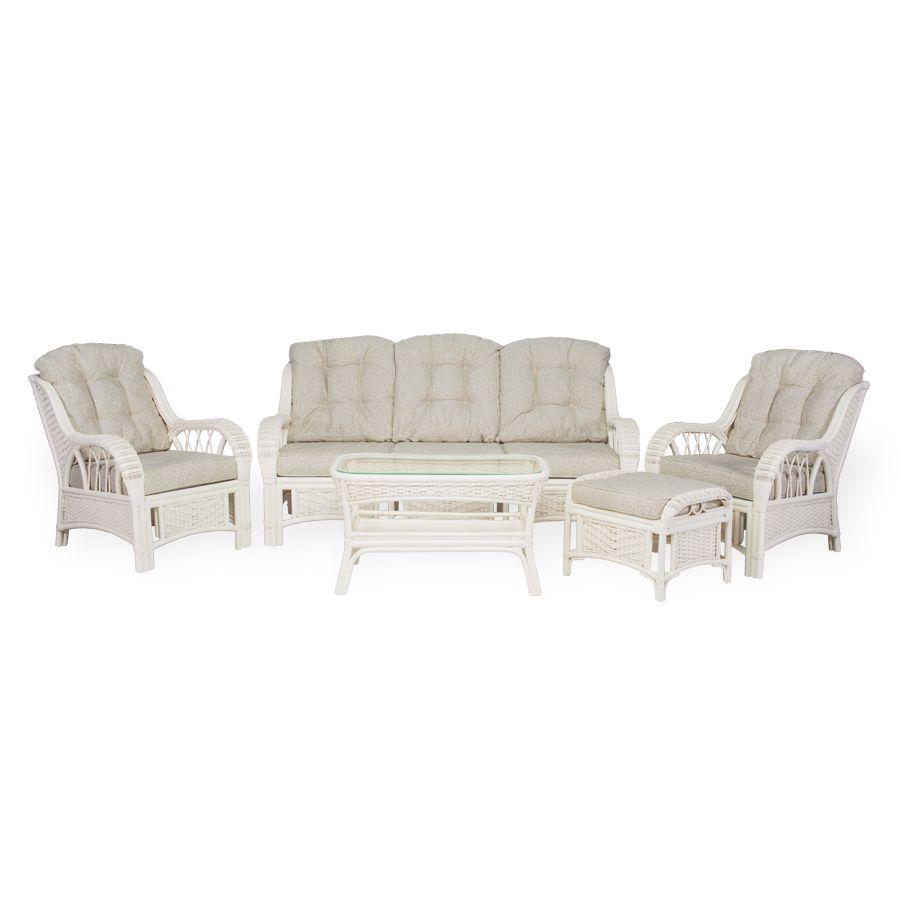 ALEXA-4 Premium Lounge Set with Ottoman