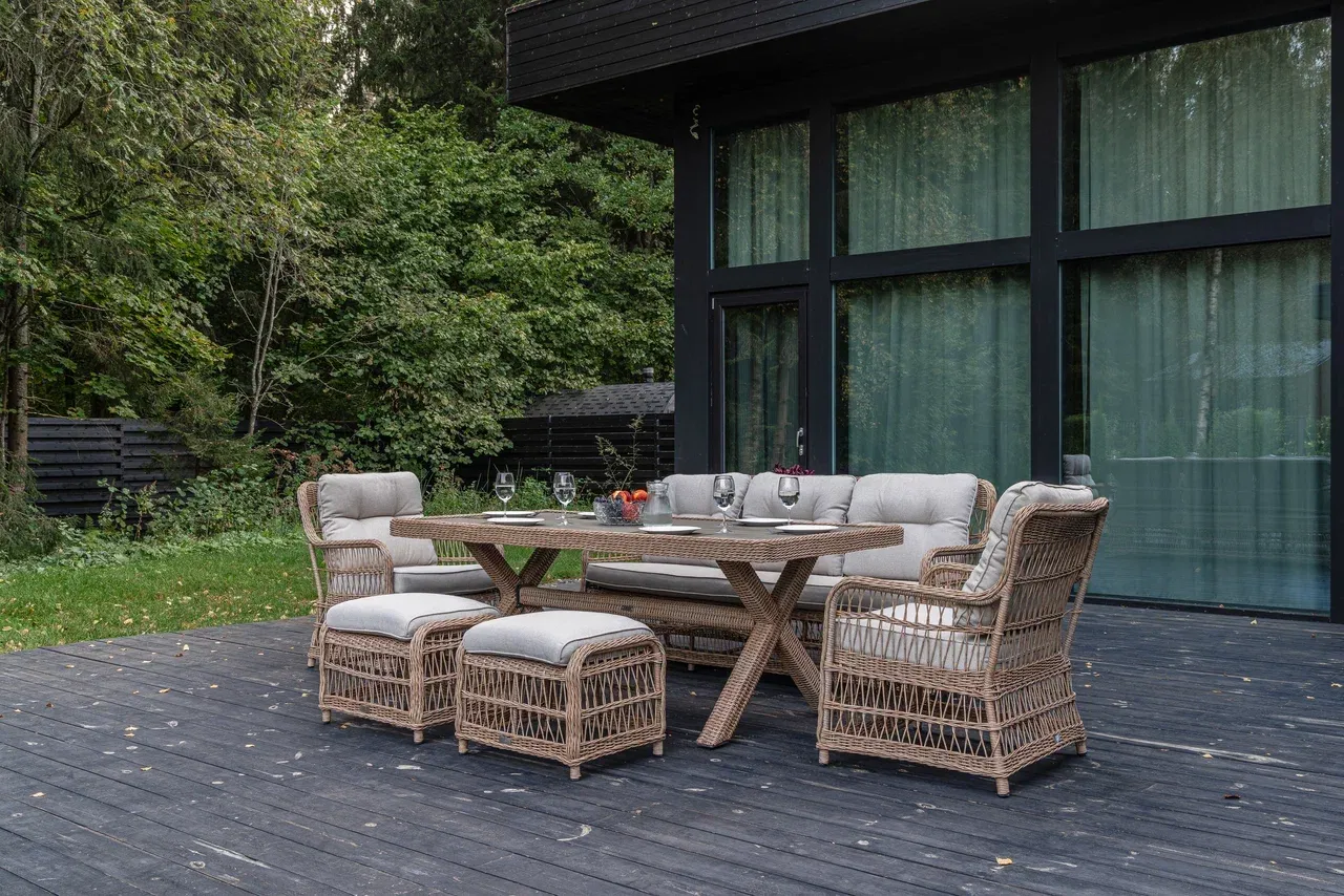 Premium Rattan Garden Furniture Set Albert