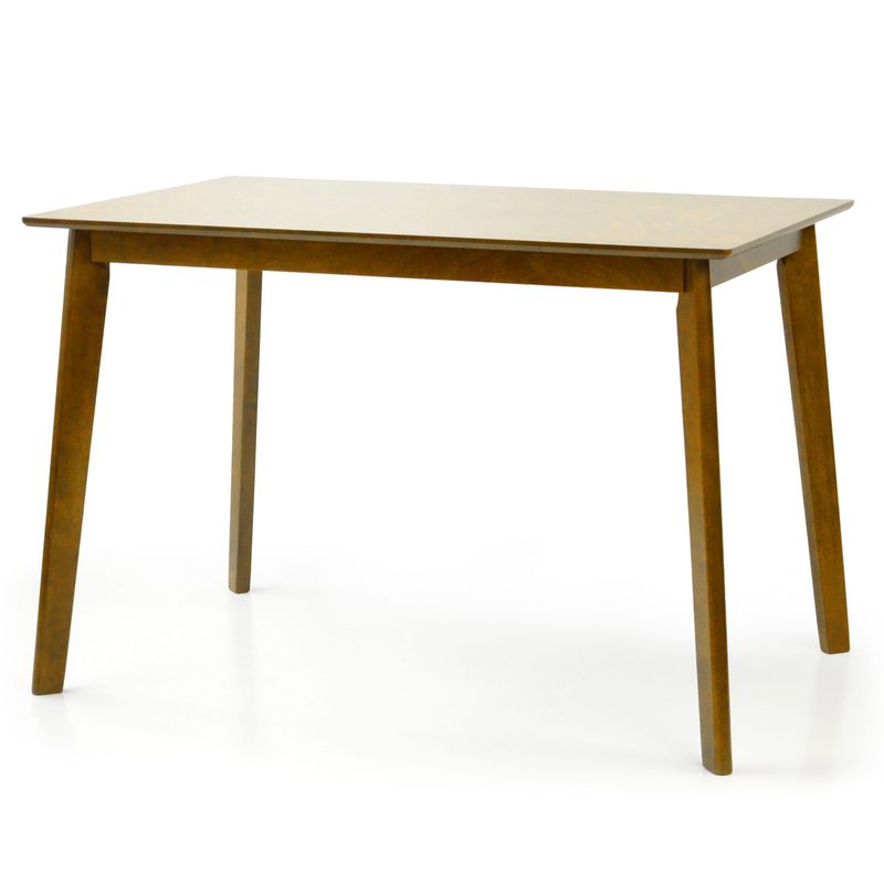 Palmer Dining Table Brown - Solid Hevea Wood