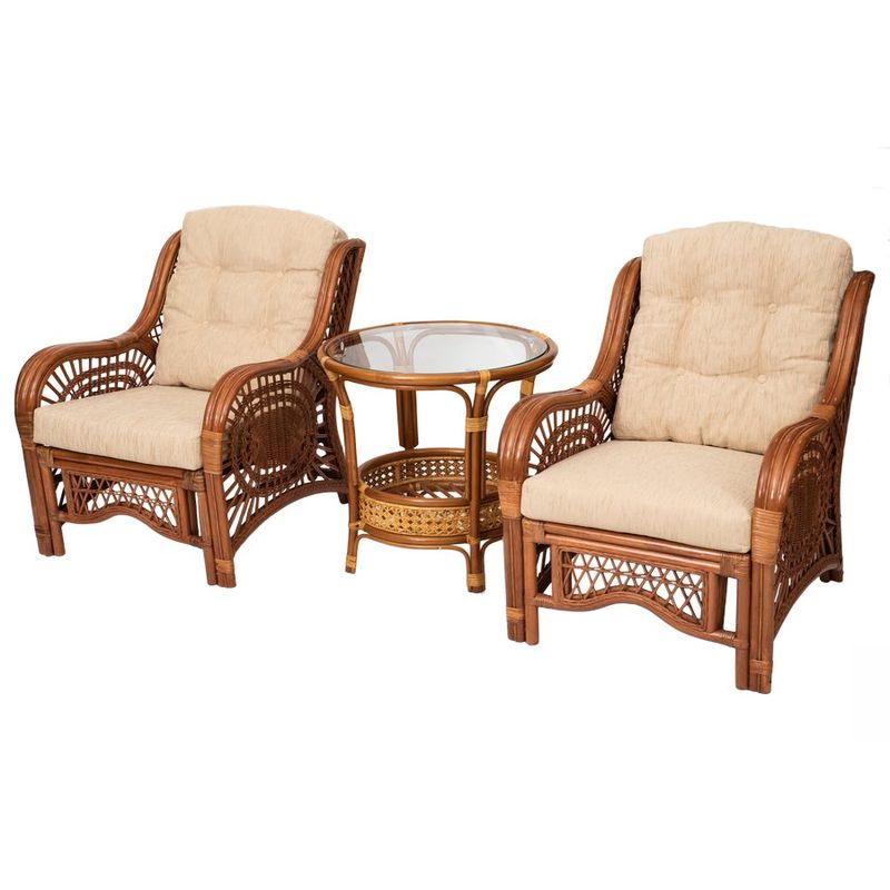 FRENZE Rattan Lounge Set
