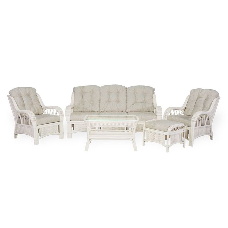 ALEXA - 4 Premium Lounge Set with Ottoman ALEXA - 4 Premium Lounge Set with Ottoman