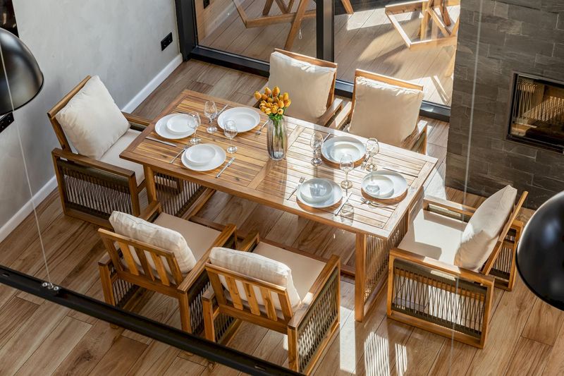 Dining Set GRAND MICHELLE Olive