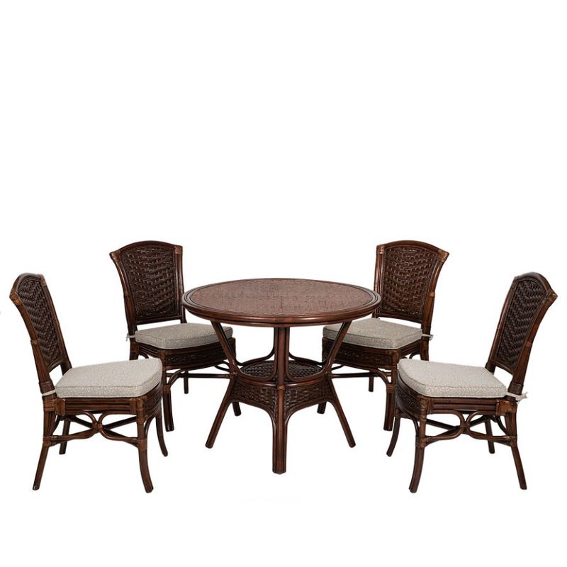ALEXA Dining Set (Table Chairs without Armrests)