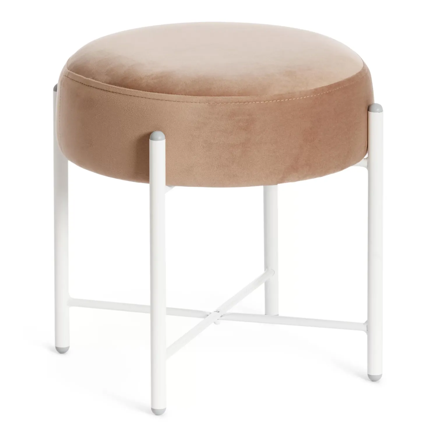 Premium Ottoman AMBER (Beige/White)