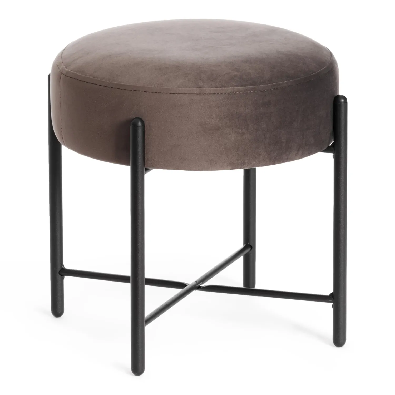 Rattan Hocker AMBER (Dunkelbraun/Schwarz)