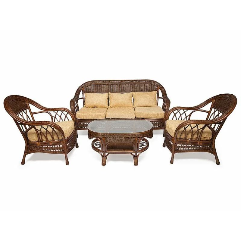 MICHELLE Lounge - Set (Antique Walnut) MICHELLE Lounge - Set (Antique Walnut)