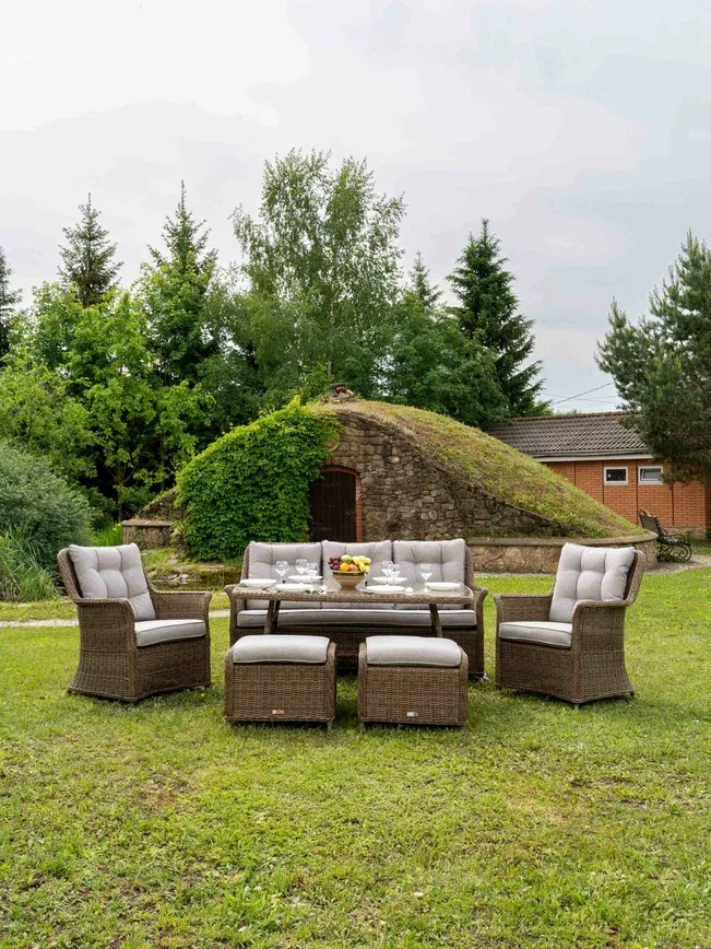 Premium Rattan Lounge Set Viktor - Ob
