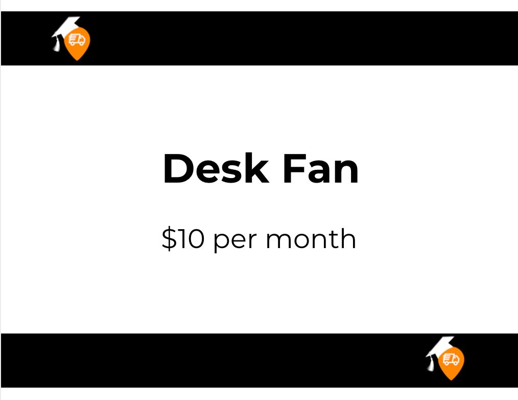 Desk Fan