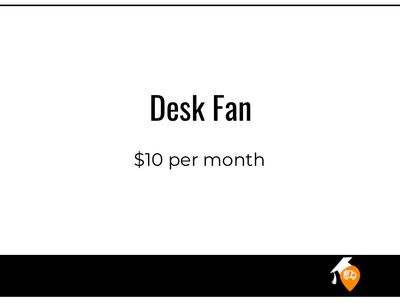 Desk Fan