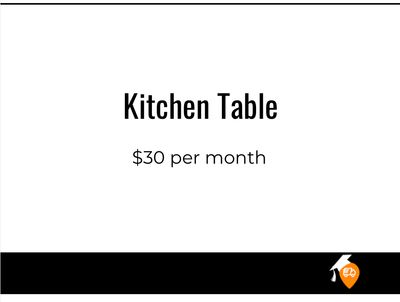 Kitchen Table