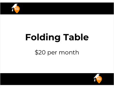 Folding Table