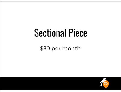 Sectional Piece