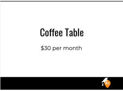 Coffee Table