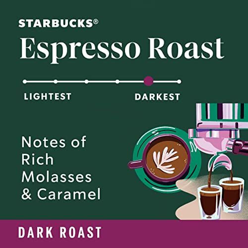 Starbucks Espresso Roast WB 18oz x6