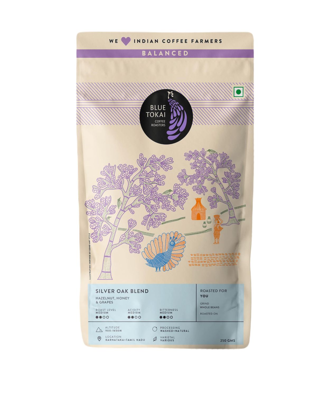 Blue Tokai Silver Oak Blend 250g