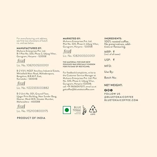 Blue Tokai Silver Oak Blend 250g