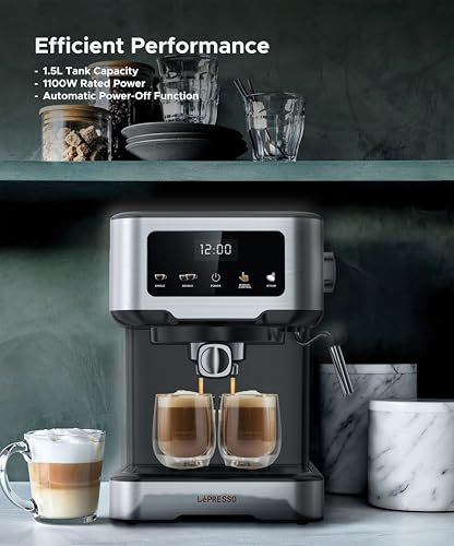 LePresso Digital 15 Bar Espresso 1.5L
