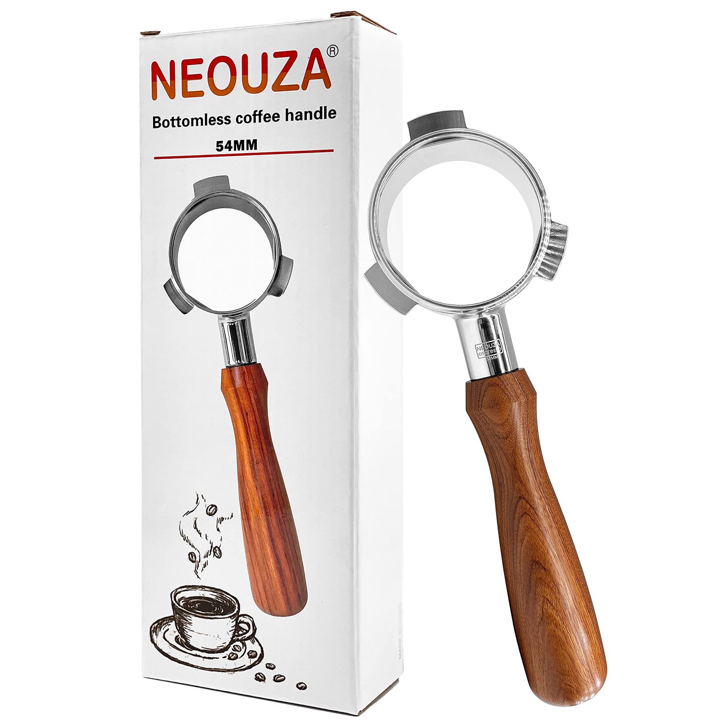 NEOUZA 54mm Bottomless Filter Basket Breville