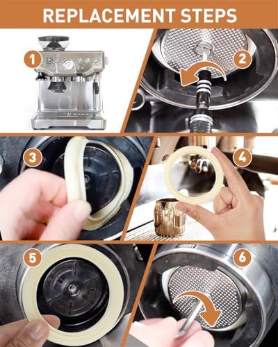 AZONEE Sage 54mm Grouphead Gasket 2-Pack