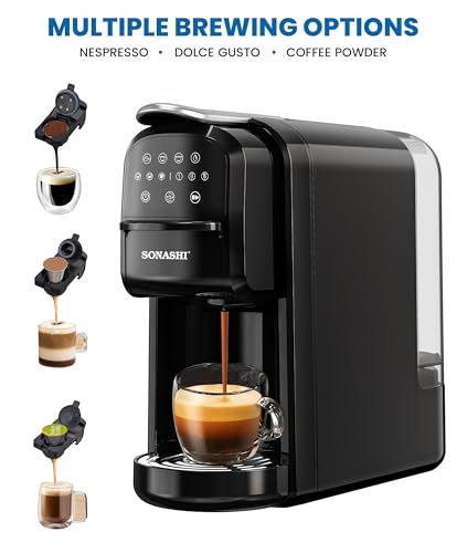 Sonashi SCM-4985 3-in-1 Black