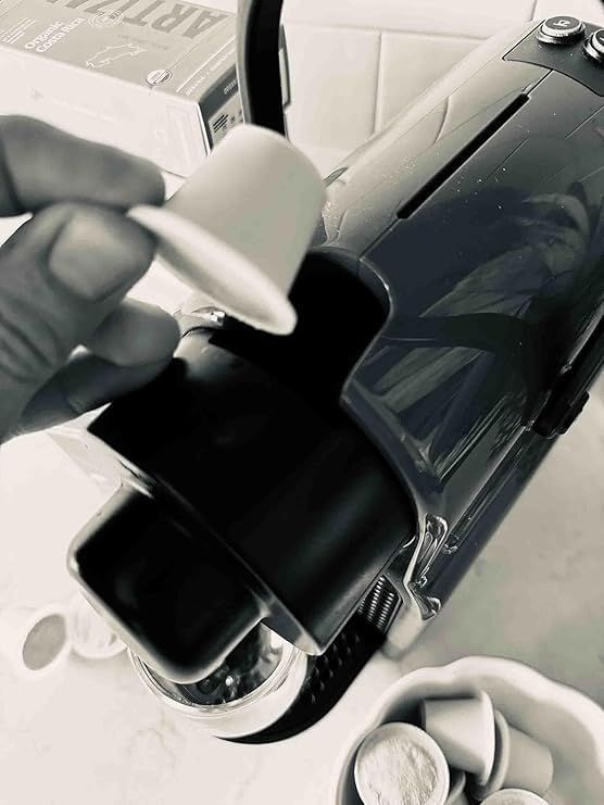 Heavenly Project Decaf Espresso Capsules for Nespresso Original | Organic, Non-GMO, Fair Trade | 10 Compostable Pods