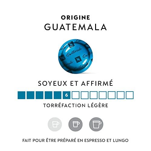 Nespresso Professional - 100 Capsules Guatemala - Intensity 6 - For Espresso &amp; Lungo - (2 boxes of 50)