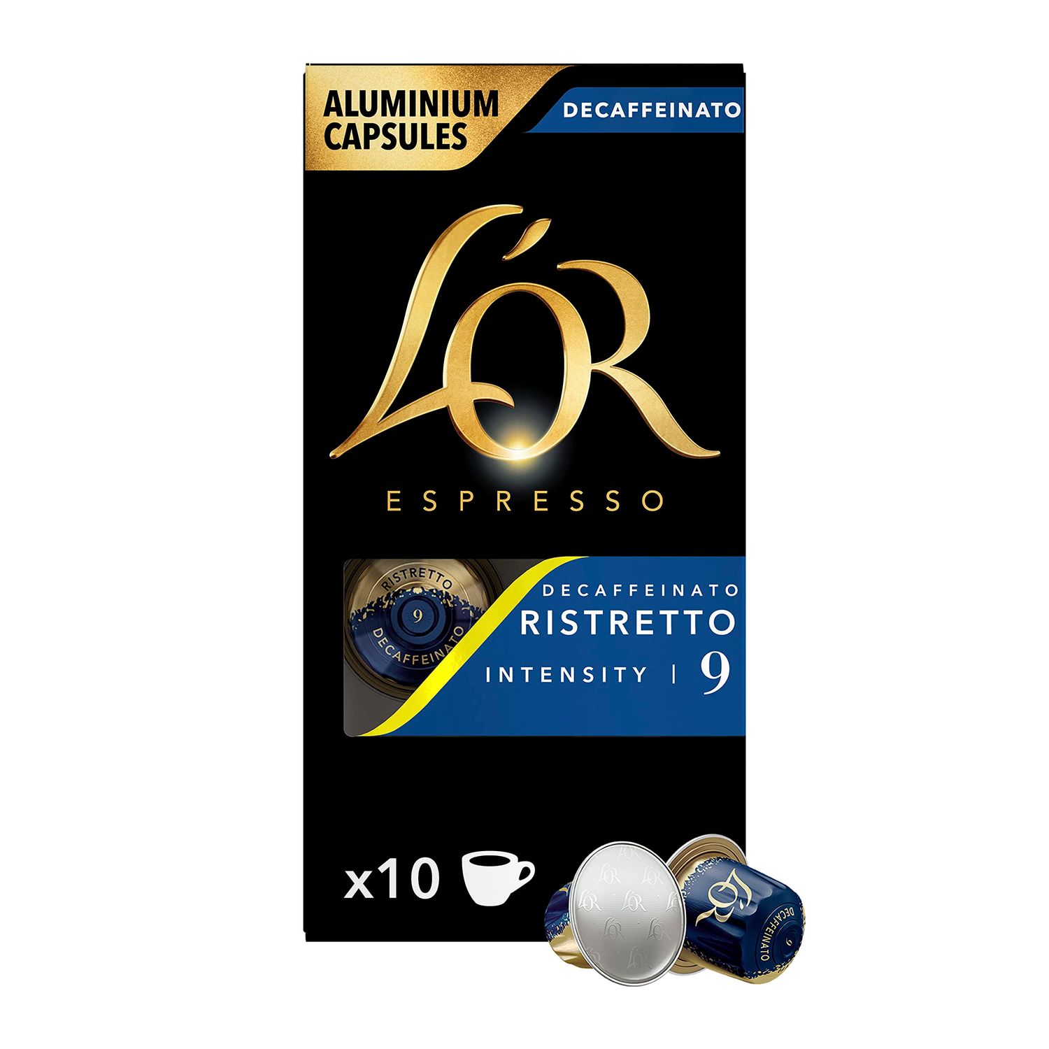 L'OR Ristretto Decaf Nespresso 10