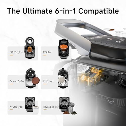 HIBREW H6 6-in-1 Pod Machine