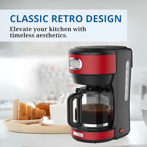 Westinghouse Retro Coffee Maker Red