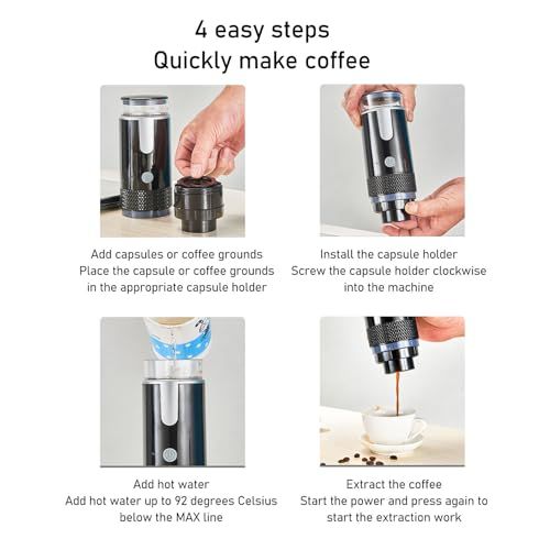 Jectse Portable Espresso 1200mAh