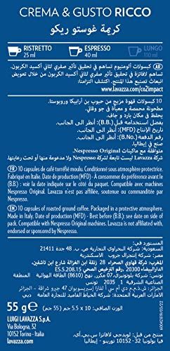 Lavazza Crema Gusto Ricco Nespresso 10