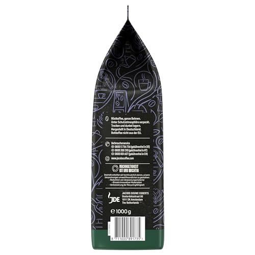 Jacobs Barista Espresso Coffee Beans 1kg | Arabica &amp; Robusta, Intensity 8/10, Cocoa &amp; Caramel Notes