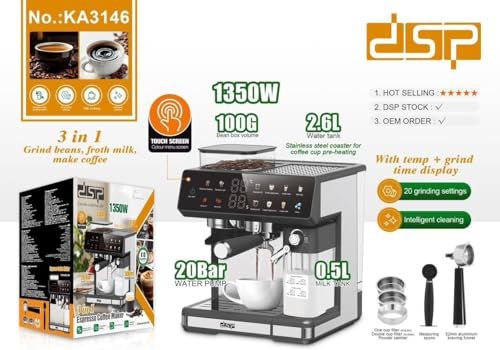 DSP KA3146 3-in-1 Espresso
