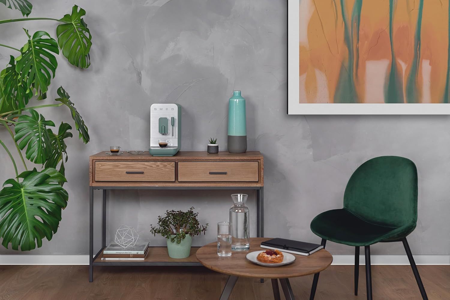 Smeg Bean to Cup Coffee Machine BCC12EGMUK