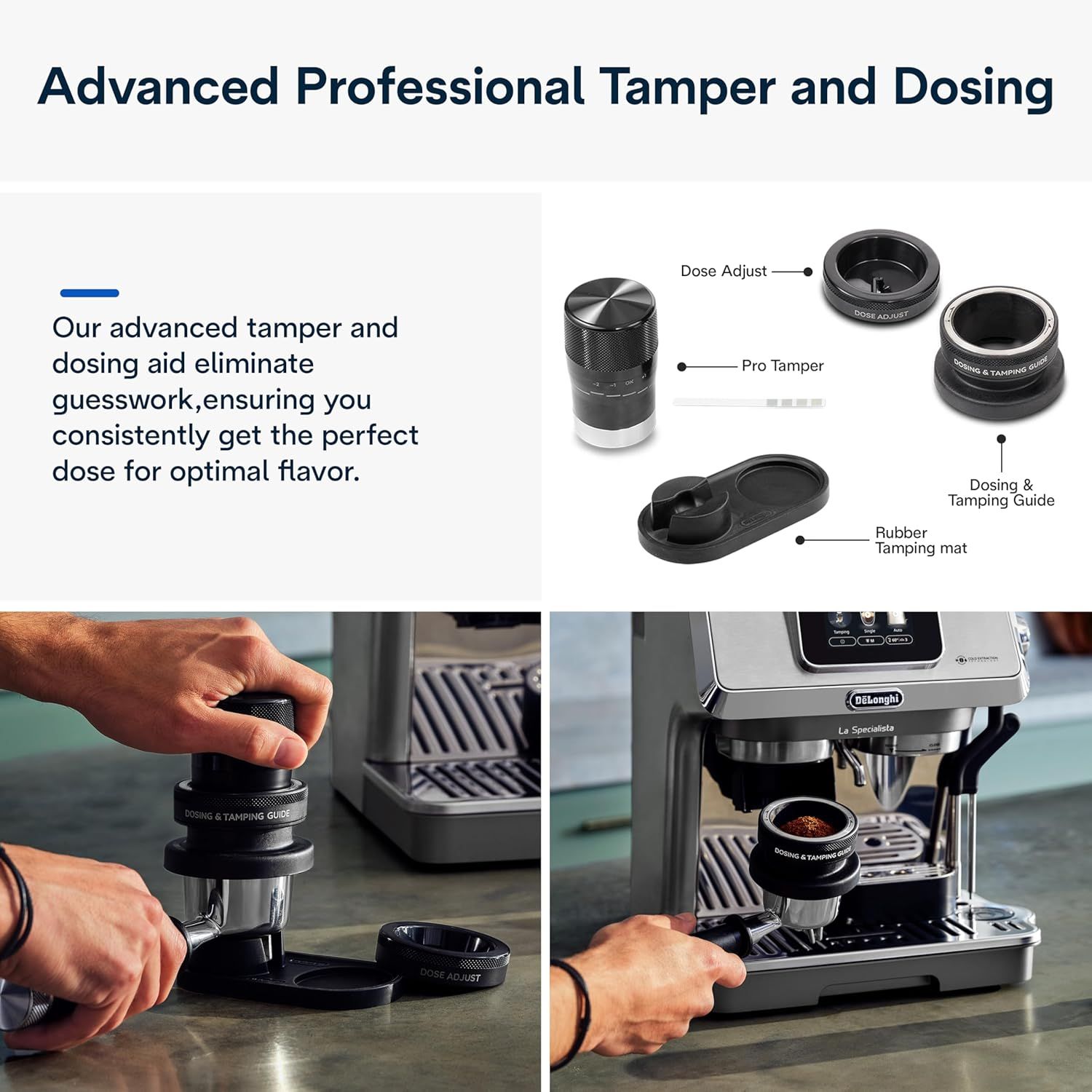 De'Longhi  EC9455.M Barista Coffee Machine la specialista touch Cold Brew Semi-Automatic Espresso Machine with Cold Extraction