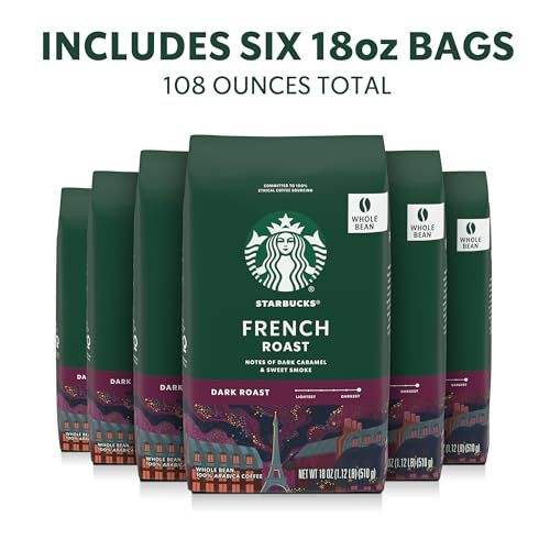 Starbucks French Roast WB 18oz x6