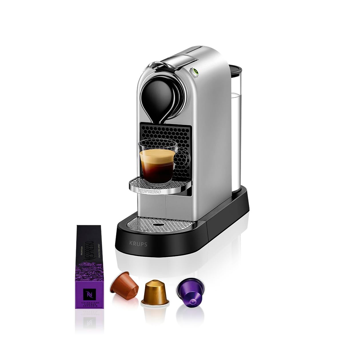 Krups Nespresso Citiz XN741B40 Silver