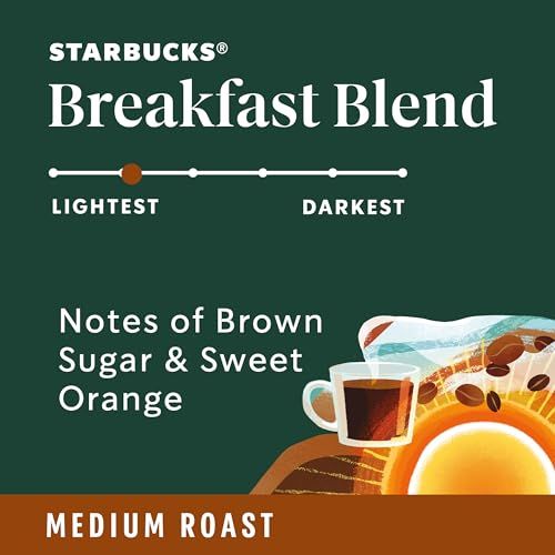 Starbucks Breakfast Blend WB 12oz x6