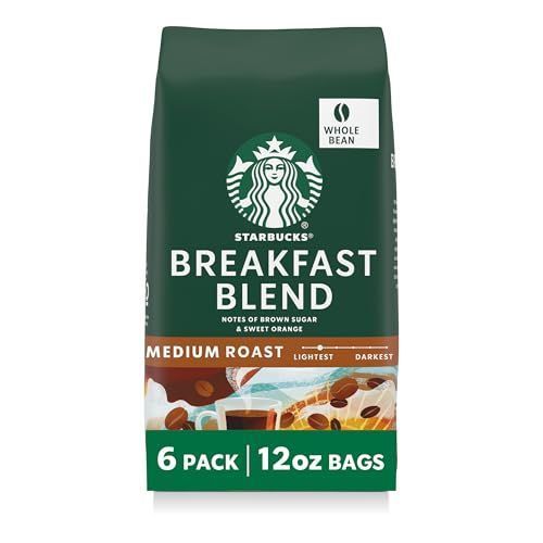 Starbucks Breakfast Blend WB 12oz x6