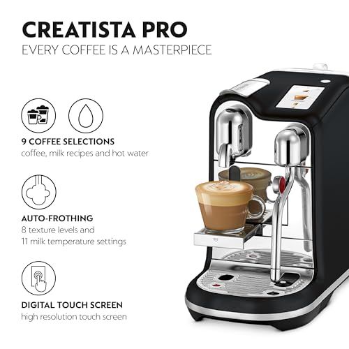 Nespresso Creatista Pro SNE900 Black Truffle