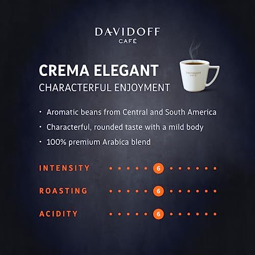 Davidoff Crema Elegant Whole Beans 500g