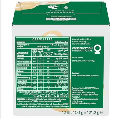 Starbucks Caffe Latte Dolce Gusto 12