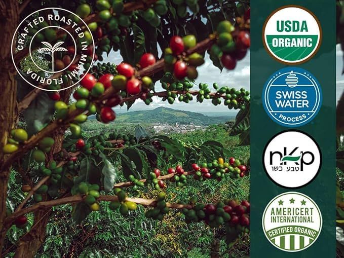 Heavenly Project Decaf Espresso Capsules for Nespresso Original | Organic, Non-GMO, Fair Trade | 10 Compostable Pods